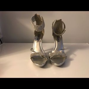 Silver heels